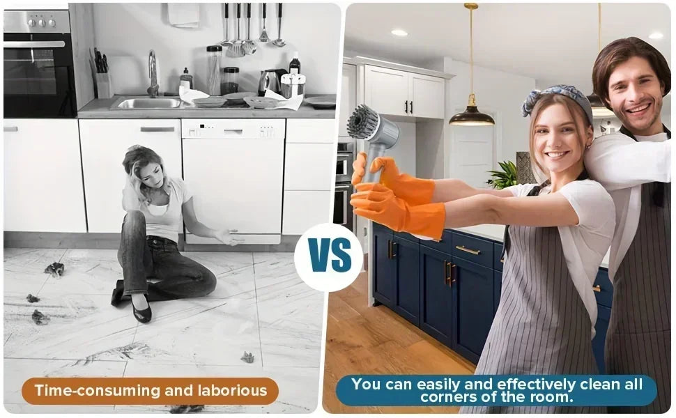 SpinClean Pro 360 – Cordless Electric Scrubber