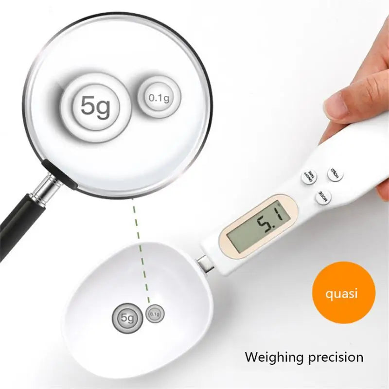 Precision Kitchen Spoon Scale | 0.1g Accuracy