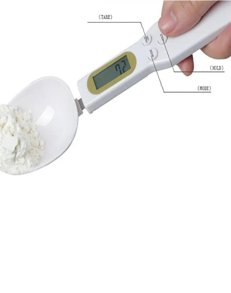 Precision Kitchen Spoon Scale | 0.1g Accuracy