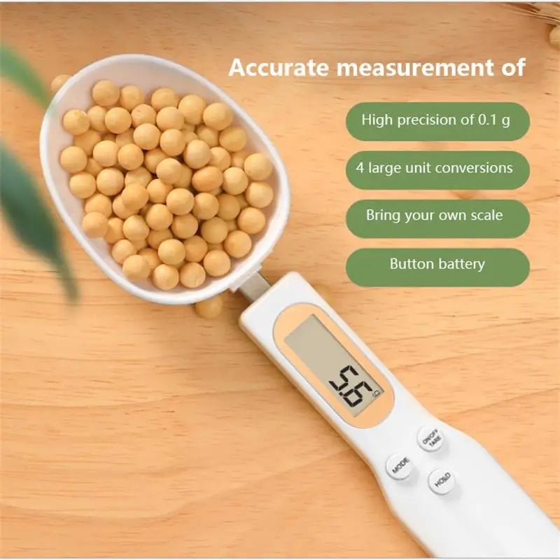 Precision Kitchen Spoon Scale | 0.1g Accuracy