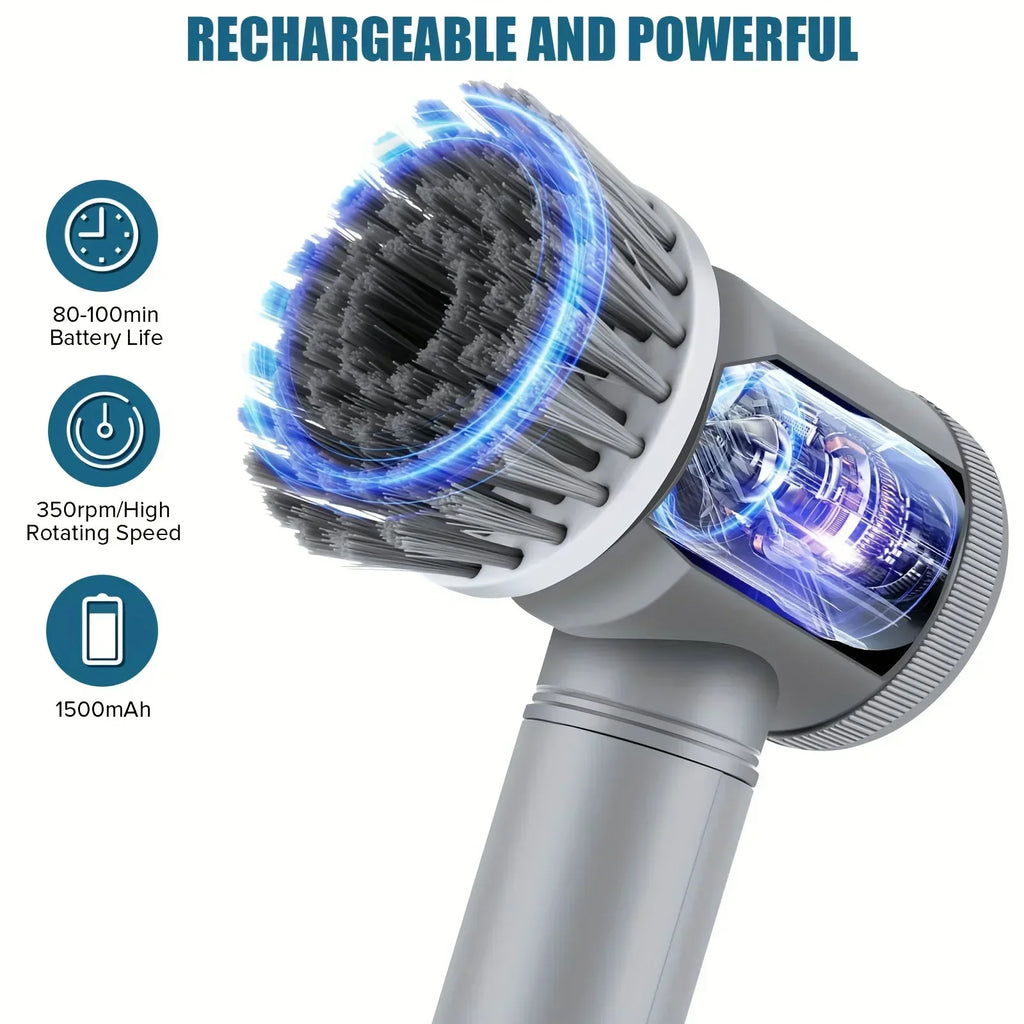 SpinClean Pro 360 – Cordless Electric Scrubber