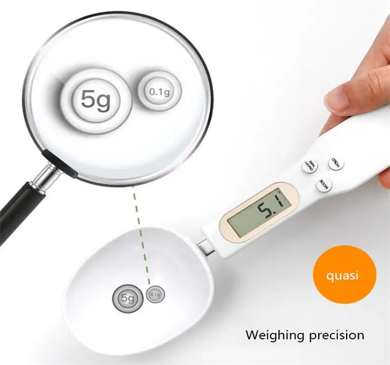Precision Kitchen Spoon Scale | 0.1g Accuracy